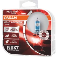   Osram Automotive 64210NL-2HB Halogén fényforrás Night Breaker® Laser Next Generation H7 55 W 12 V