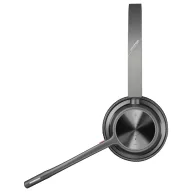   HP Poly Voyager 4320 UC Stereo On Ear headset Bluetooth® Stereo Fekete Noise Cancelling Hangerő szabályozás Számítógép