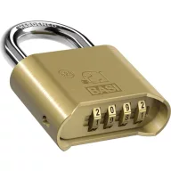   Basi 6230-5000 Függő lakat 52 mm Sárgaréz Számkódos zár