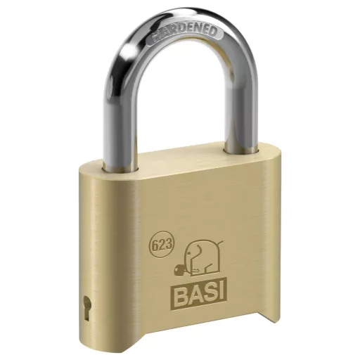 Basi 6230-5000 Függő lakat 52 mm Sárgaréz Számkódos zár