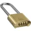 Basi 6231-5000 Függő lakat 52 mm Sárgaréz Számkódos zár