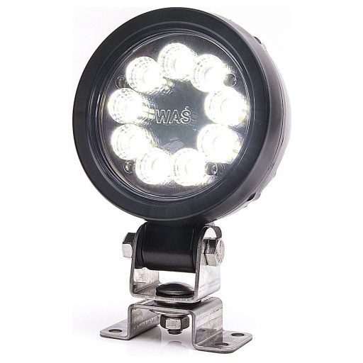 WAS Munkafényszóró 12 V/DC, 24 V/DC WAS 163 ADR RUND 1216 ADR Távolsági világítás (Ø x Mé) 108 mm x 46 mm 4000 lm