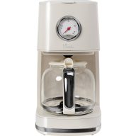   BiKitchen nostalgia 150 Kávéfőző Krémfehér (fényes) Kapacitás, csésze=12 Üveg kanna, Melegentartás