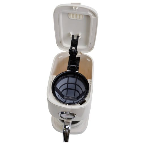 BiKitchen nostalgia 150 Kávéfőző Krémfehér (fényes) Kapacitás, csésze=12 Üveg kanna, Melegentartás