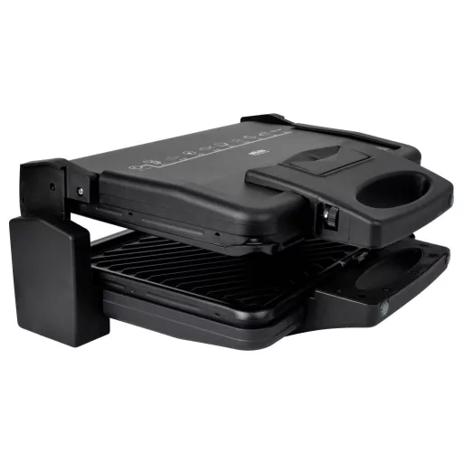 Silva Homeline KG 2410 Kontakt grill Elektromos Tapadásmentes bevonat, Összehajtható, Visszajelző lámpa Fekete