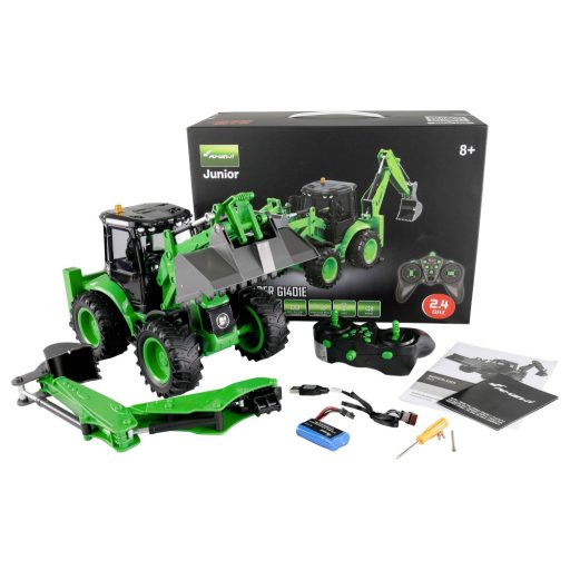 Amewi Kotró-rakodó G1401E 1:14 RC funkció modell Építőipari jármű