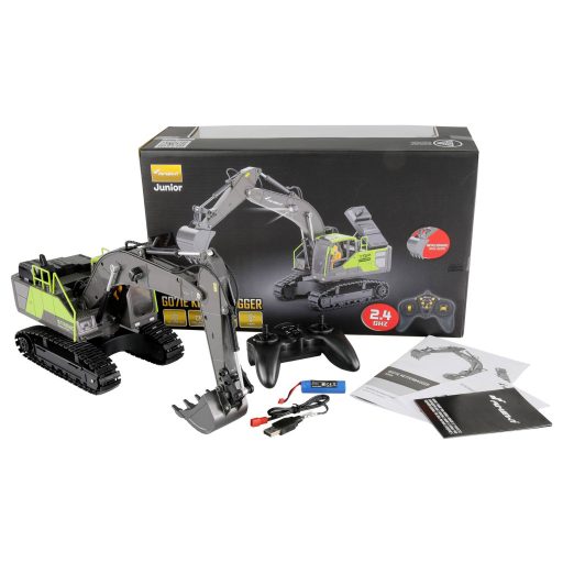 Amewi Lánctalpas kotró G071E 1:18 RC funkció modell Építőipari jármű