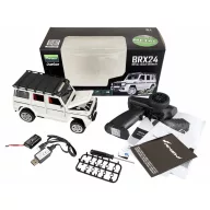   Amewi BRX24 Metall Scale 1:24 Brushed RC modellautó Elektro Crawler 4WD RtR 2,4 GHz