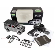  Amewi BRX24 Metall Scale 1:24 Brushed RC modellautó Elektro Crawler 4WD RtR 2,4 GHz