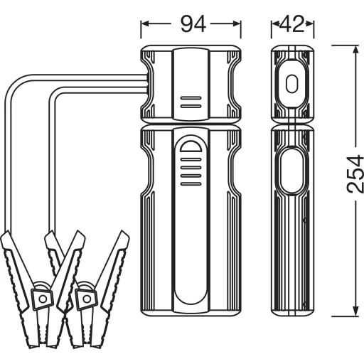 Osram Automotive Gyorsindító rendszer BATTERYjumpstart 1000 OJS020