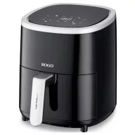   SOGO Human Technology FRE-SS-10865 Forrólevegős fritőz 3.5 l 1200 W Fekete, Ezüst