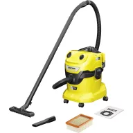   Kärcher Home & Garden WD 4-18 Dual V-20/22 1.628-600.0 Akkus nedves-/száraz porszívó 380 W 20 l Akku nélkül, töltő nélkül, Vezeték nélküli