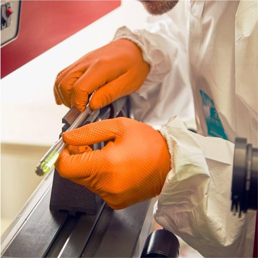 Ansell 93256080 100 db Nitril Eldobható kesztyű Méret (kesztyű): M, 7-May, 8 EN 21420:2020