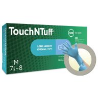   Ansell TouchNTuff 92665080 100 db Nitril Eldobható kesztyű Méret (kesztyű): M, 7-May, 8 EN 21420:2020
