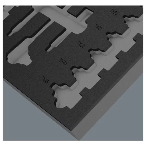 Wera 05137326001 9826 Habanyag betét 1 db (H x Sz x Ma) 392 x 344 x 30 mm