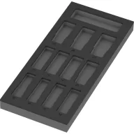   Wera 05137325001 9825 Habanyag betét 1 db (H x Sz x Ma) 392 x 172 x 30 mm