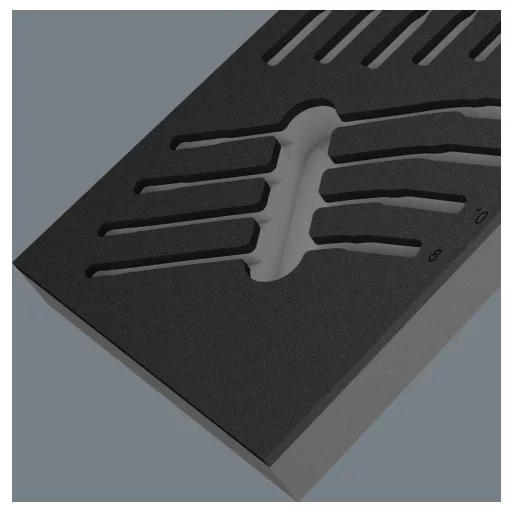 Wera 05137333001 9833 Habanyag betét 1 db (H x Sz x Ma) 392 x 172 x 30 mm