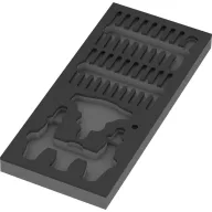   Wera 05137352001 9852 Habanyag betét 1 db (H x Sz x Ma) 392 x 172 x 30 mm