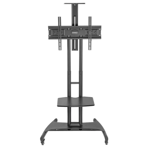 SpeaKa Professional SP-TVC-710 TV kocsi 81,3 cm (32) - 190,5 cm (75) Padlóállvány, Állítható magasságú, Csuklóval mozgatható, Notebook tartó