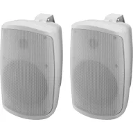   Monacor WALL-06SET/WS On-Wall hangfal Fehér 50 W 70 Hz - 20000 Hz 1 pár
