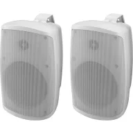   Monacor WALL-05SET/WS On-Wall hangfal Fehér 50 W 80 Hz - 20000 Hz 1 pár