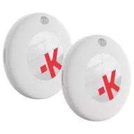   Skross eTAG X2 GPS helymeghatározó rendszer Poggyász nyomkövetőrendszer, Multifunkciós követés Fehér 1 pár