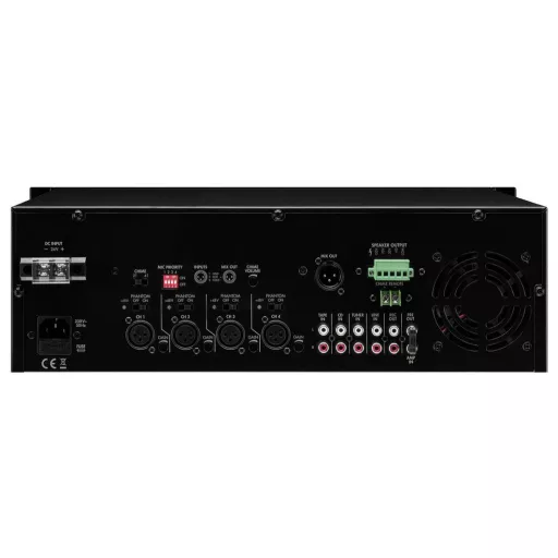 Monacor PA-948 ELA erősítő 5 csatornás