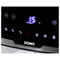   DOMO DO1148FR Forrólevegős fritőz 8 l Túlhevülés elleni védelem, Időzítő funkció, Kijelzővel, Tapadásmentes bevonat Fehér