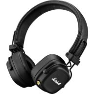   Marshall Major IV Bluetooth Black Over Ear fejhallgató Bluetooth®, Vezetékes Stereo Fekete HiFi