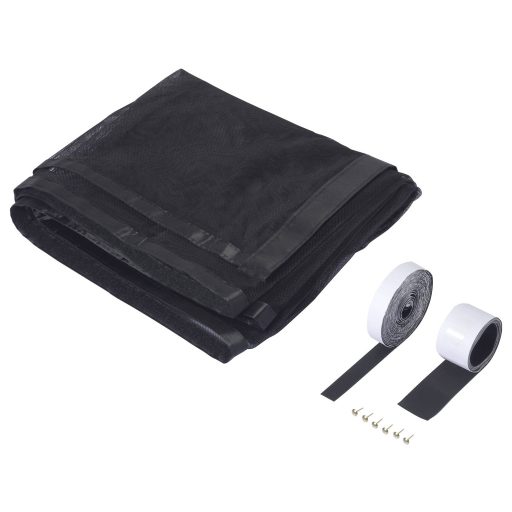 Renkforce RF-IS-700 RF-6683266 Szúnyogháló ajtóra (H x Sz) 210 cm x 90 cm Fekete 1 db