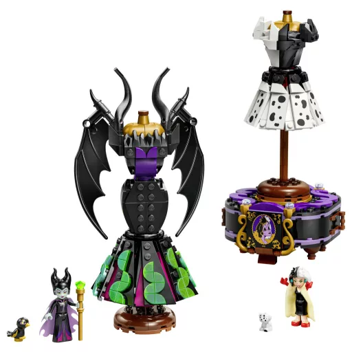 LEGO® DISNEY 43262 Maleficent és Cruella De Vil ruhái