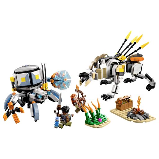 LEGO® ICONS™ 77037 Horizon Aloy und Varl vs. Panzerwanderer und Sägezahn