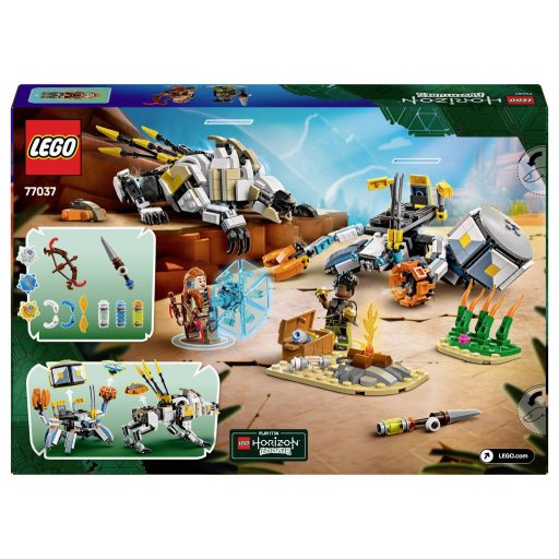 LEGO® ICONS™ 77037 Horizon Aloy und Varl vs. Panzerwanderer und Sägezahn