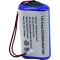 Sanyo 2/UR18650-ZM2 PCBK Speciális akku 18650 Kábel Lítiumion 7.4 V 2420 mAh 1 db