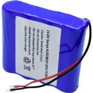   Sanyo 4/UR18650-ZM2 PCBK Speciális akku 18650 Kábel Lítiumion 14.8 V 2420 mAh