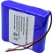 Sanyo 4/UR18650-ZM2 PCBK Speciális akku 18650 Kábel Lítiumion 14.8 V 2420 mAh