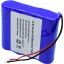 Sanyo 4/UR18650-ZM2 PCBK Speciális akku 18650 Kábel Lítiumion 14.8 V 2420 mAh