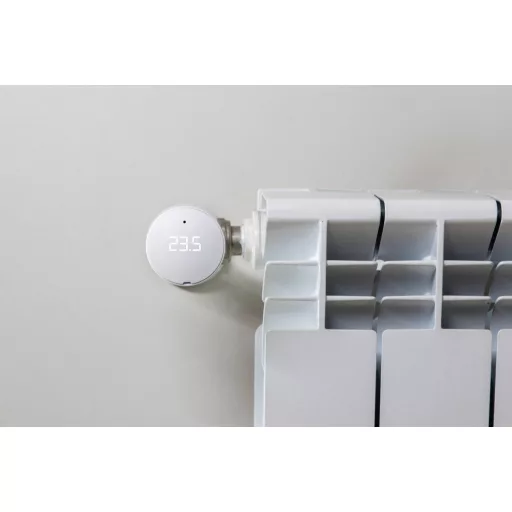 Shelly Shelly BLU TRV Heizkörperthermostat 2-er Pack Gateway, Fűtőtest termosztát Bluetooth Low Energy, Wi-Fi