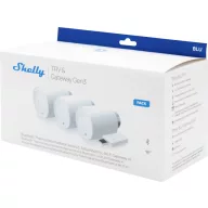   Shelly Shelly BLU TRV Heizkörperthermostat 3-er Pack Gateway, Fűtőtest termosztát Bluetooth Low Energy, Wi-Fi