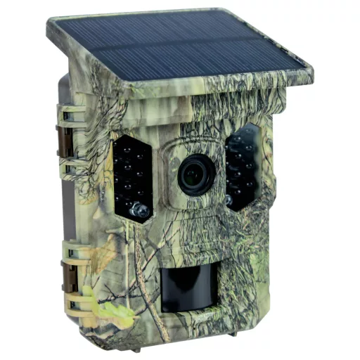 Braun Phototechnik Scouting Cam Black300 WiFi Solar 4K Mini Vadmegfigyelő kamera Fekete LED-ek, WLAN, Felgyorsított felvétel funkció Terepszínű zöld