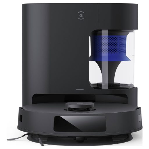 ECOVACS DKX55-11EC Porszívó és felmosó robot Fekete Porzsák nélkül, Ciklon technika