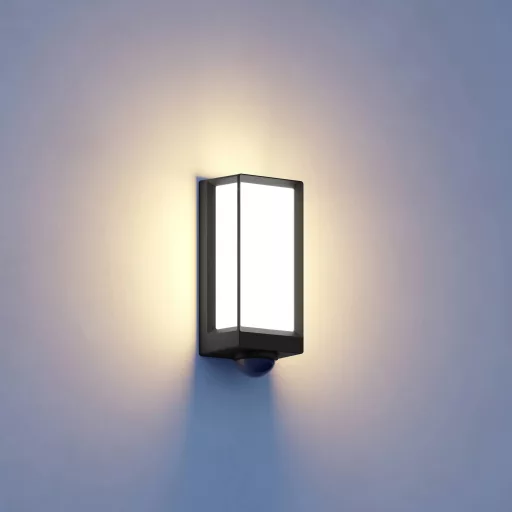 Steinel LED AUSSENLEUCHTE L 42 SC ANT 085261 LED-es kültéri fali lámpa mozgásérzékelővel LED Nélkül 13 W Antracit szürke