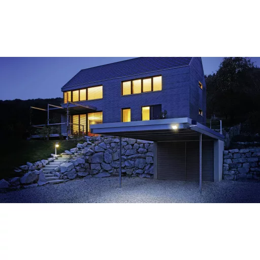 Steinel AUSSENLEUCHTE XSOLAR L-S ONE ANT 081973 Napelemes fali fényszóró LED Nélkül 1.2 W Antracit szürke