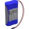 Ansmann 1S2P Akkucsomag Cellaszám: 2 Elem- és akkuméret: 18650 Kábel Lítiumion 3.6 V 7000 mAh