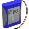 Ansmann 1S3P Akkucsomag Cellaszám: 3 Elem- és akkuméret: 18650 Kábel Lítiumion 3.6 V 10500 mAh