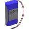 Ansmann 2S1P Akkucsomag Cellaszám: 2 Elem- és akkuméret: 18650 Kábel Lítiumion 7.2 V 3350 mAh