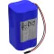 Ansmann 2S2P Akkucsomag Cellaszám: 4 Elem- és akkuméret: 18650 Kábel Lítiumion 7.2 V 7000 mAh