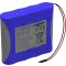 Ansmann 2S2P Akkucsomag Cellaszám: 4 Elem- és akkuméret: 18650 Kábel Lítiumion 7.2 V 6700 mAh