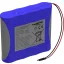 Ansmann 2S2P Akkucsomag Cellaszám: 4 Elem- és akkuméret: 18650 Kábel Lítiumion 7.2 V 6700 mAh