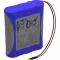 Ansmann 3S1P Akkucsomag Cellaszám: 3 Elem- és akkuméret: 18650 Kábel Lítiumion 10.8 V 3350 mAh